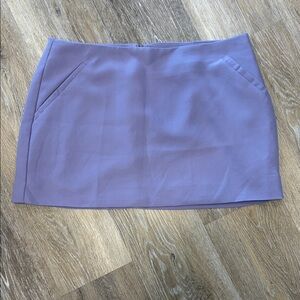 Forever 21 Lavender Mini Skirt